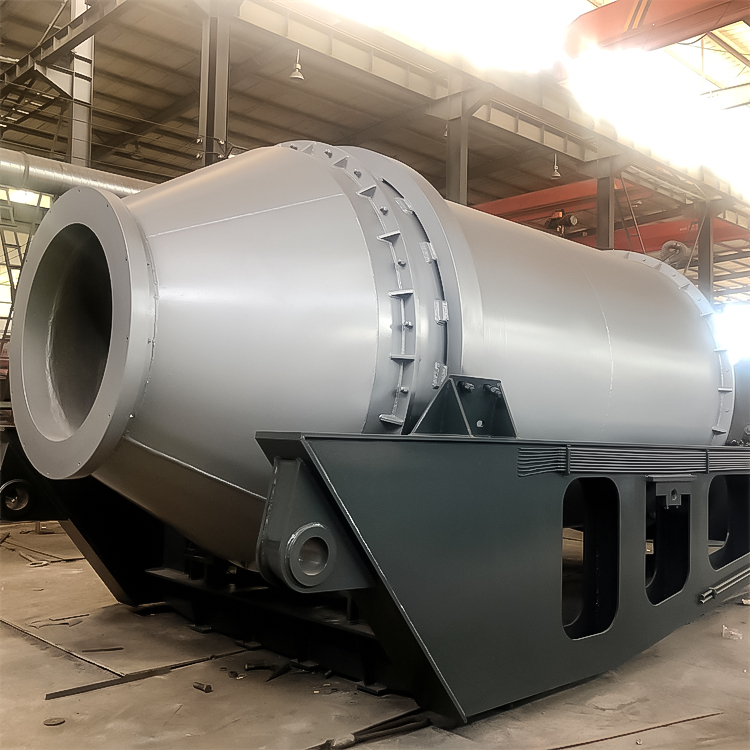 Antimony rotary furnace