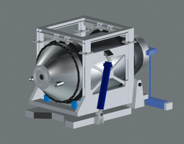 Antimony Smelting Rotary Furnace